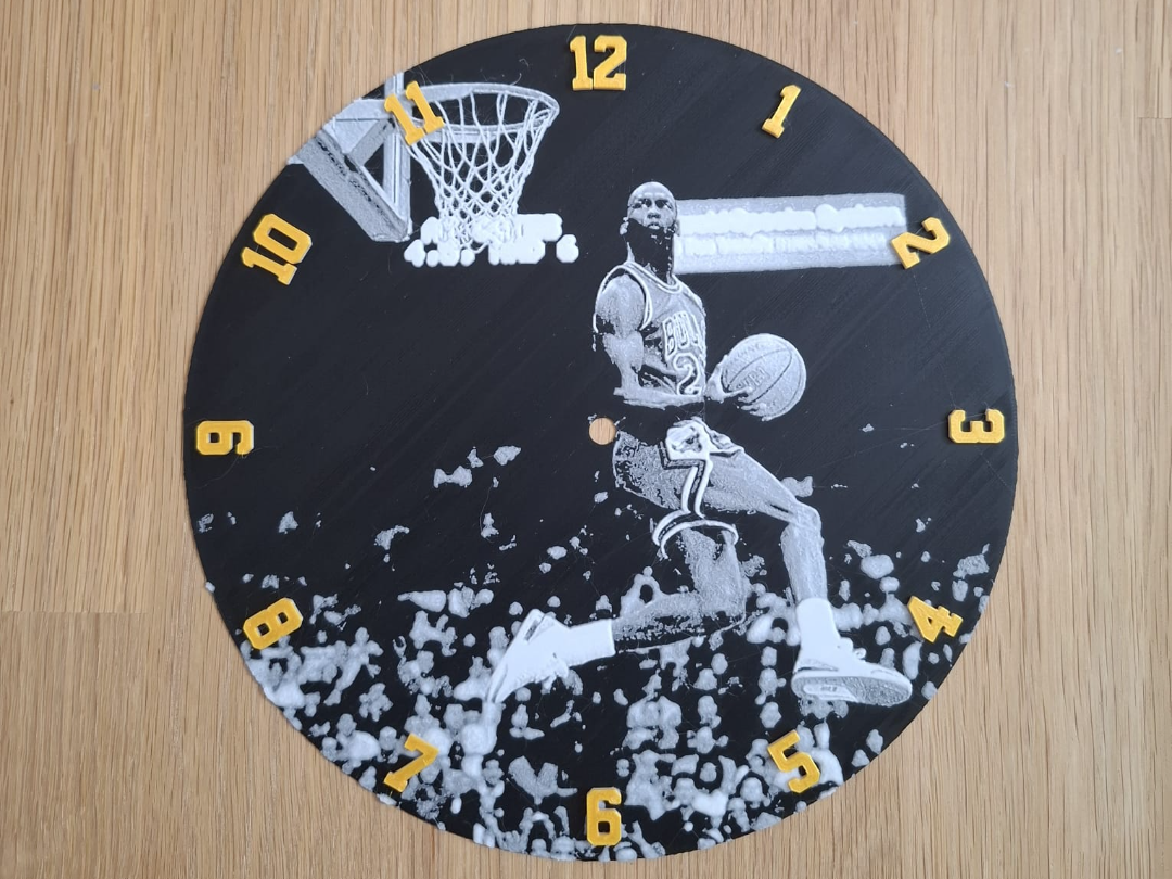 Michael Jordan Clock