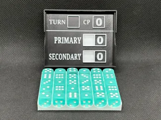 12mm Dice Tray & Points Tracker Lid (40k)