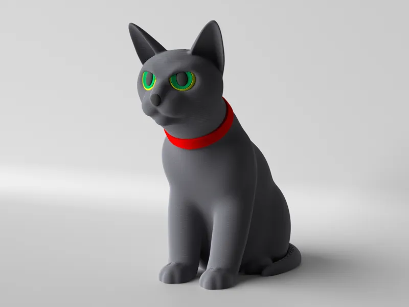 Cute Russian Blue Cat