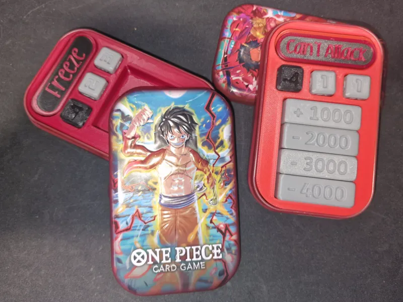 Inserto 3D para Lata One Piece TCG (Tokens/Dados)