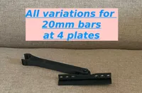 20mm bar - all options on 4 plates