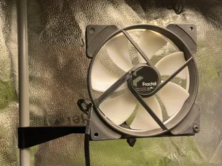 Minimalistischer Lüfter/Ventilatorhalter Growtent
