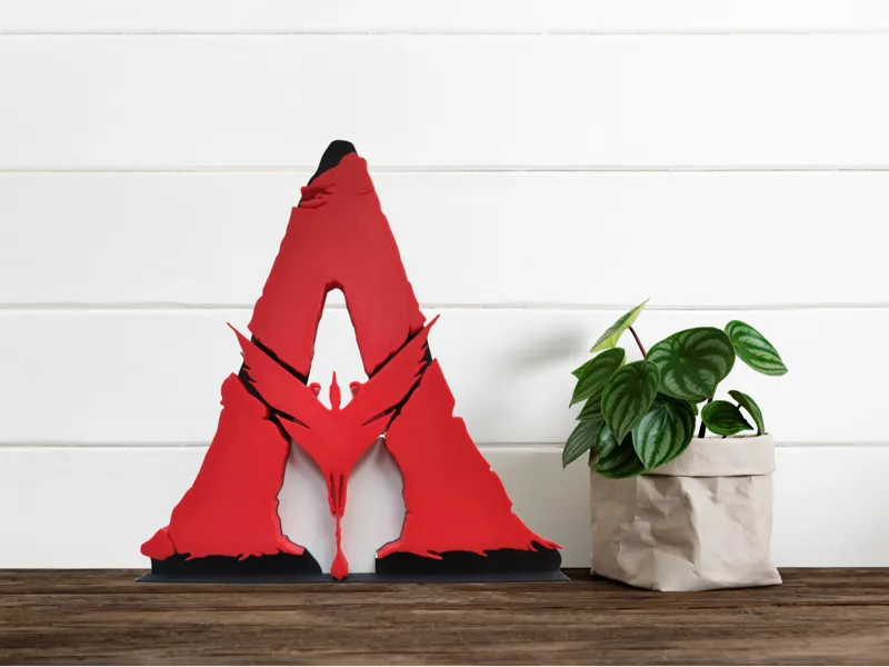 Avatar 3 Fire & Ash Logo A letter 