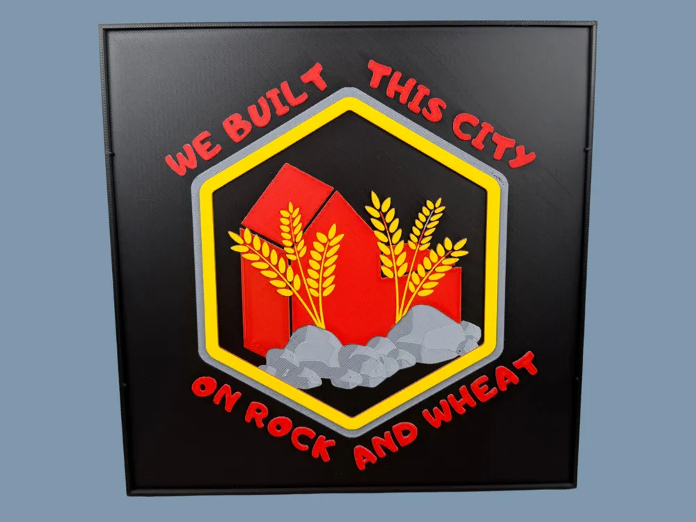 We Built This City on Rock and Wheat - Catan