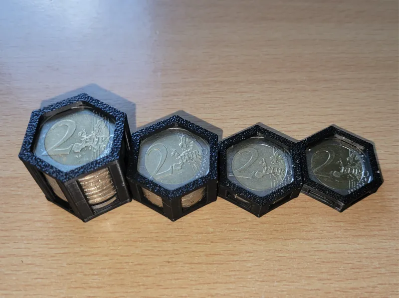 2EUR Coin cage (perfect for prank gift)