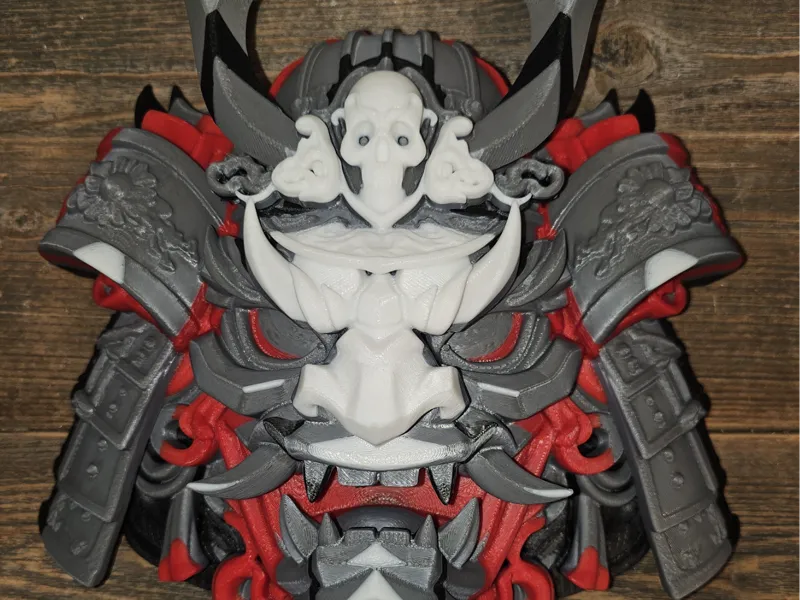Samurai Oni Relief