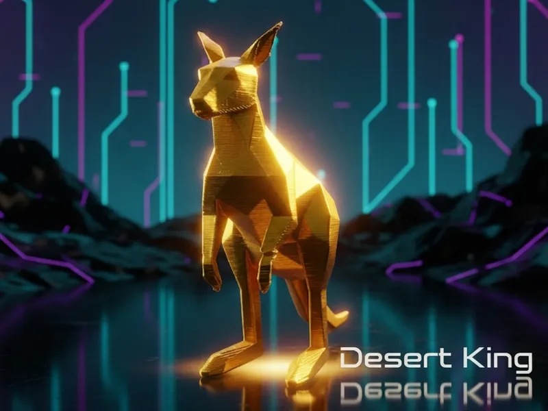Low Poly Animals - Kangaroo