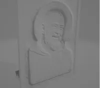 Sculpture en relief de Padre Pio — photo 1