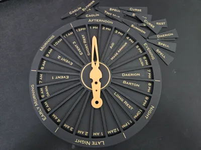 DnD Time Tracker and Events