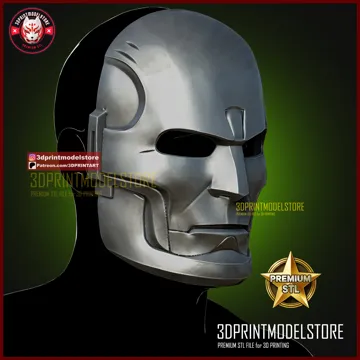 Pieza para disfraz o exhibición: Doctor Doom Mask - Avengers Doomsday - FREE STL — vista de referencia 5