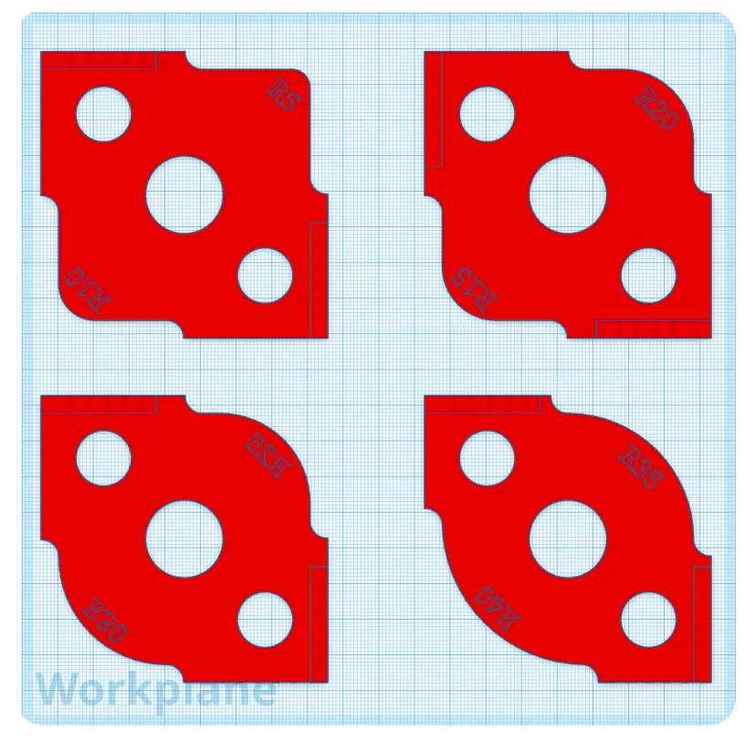 Arc Router Jig Template Set v2.1 by mais - MakerWorld