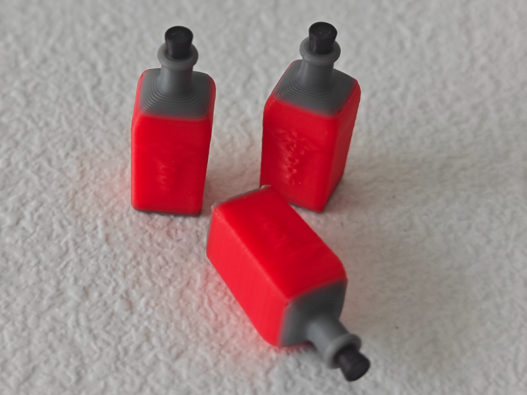 Miniature detailed Healing Potion Bottle