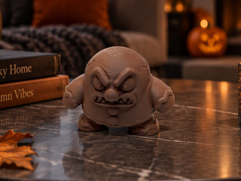 Grimmiges Halloween Monster "Grummel" Monsterfigur 3D model by Go3D