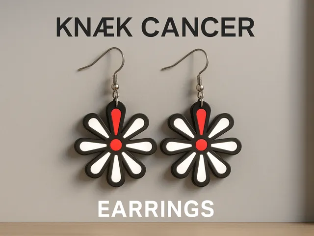 Knæk Cancer Earrings