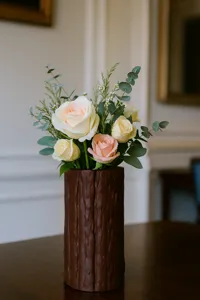 Vase bûche pour fleurs — photo 2