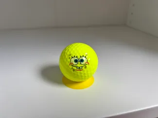 Minimalistic Golf Ball Display Stand