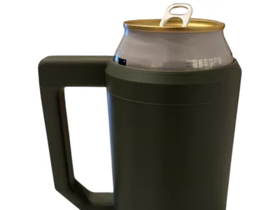 12 oz can mug