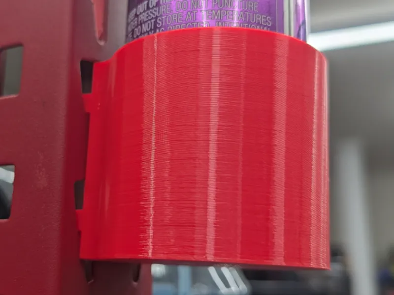 Can holder for Home Depot Heavy Duty Red Rack