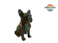 Bouledogue français low poly — photo 4