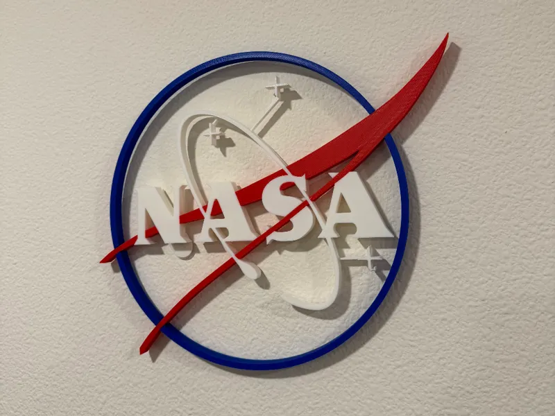 NASA Logo Wall Art
