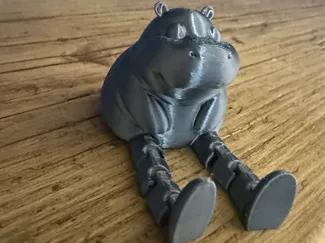 Articulated Hippo Shelf Buddy