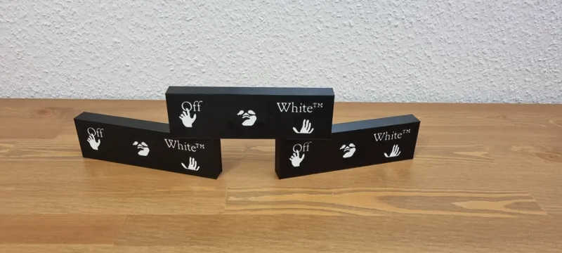 Off White - decor / display / logo
