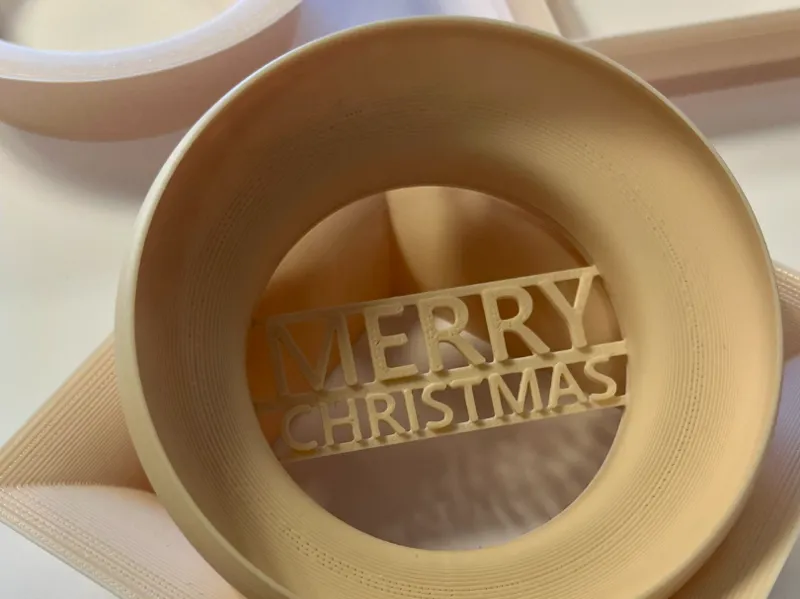 circle WaveIN cover - Christmas ornament