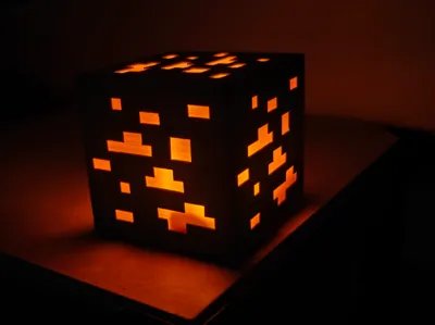 Minecraft Ore Tealight