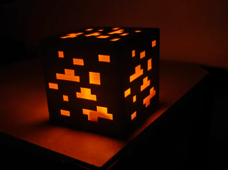 Minecraft Ore Tealight