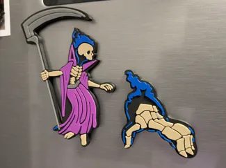 Necrobinder & Osty - Slay the Spire 2 Magnet