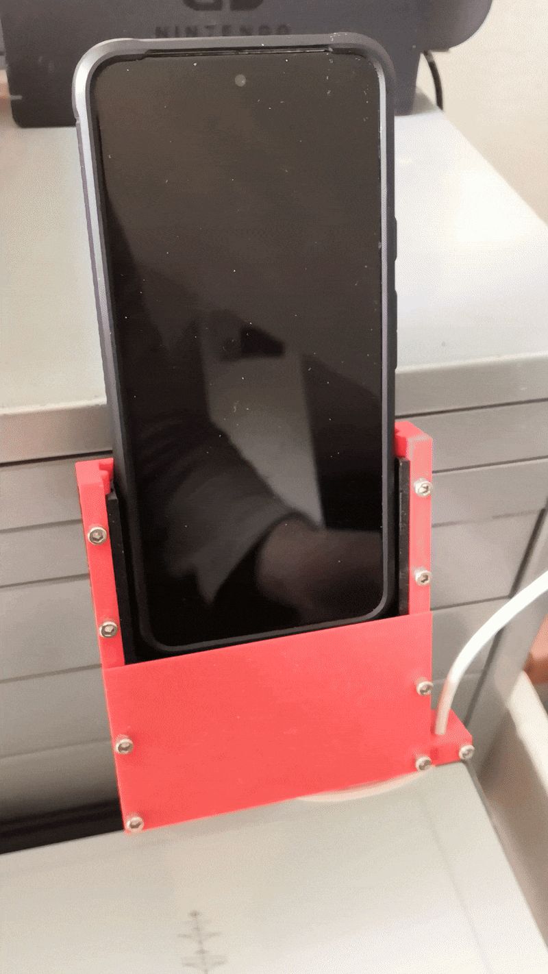 Push-Push Mechanism Phone Charging Dock/Station