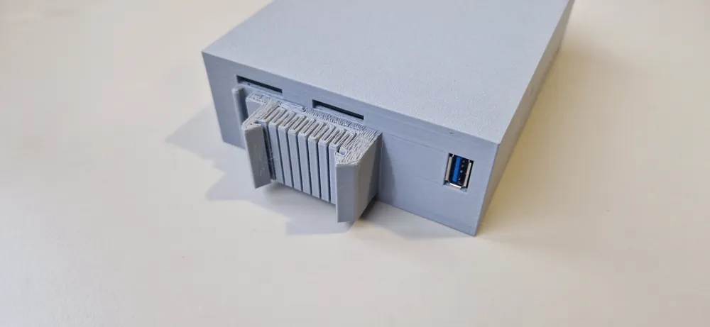 Mikrotik RBM33G rack/DIN rail enclosure - Free 3D Print Model - MakerWorld