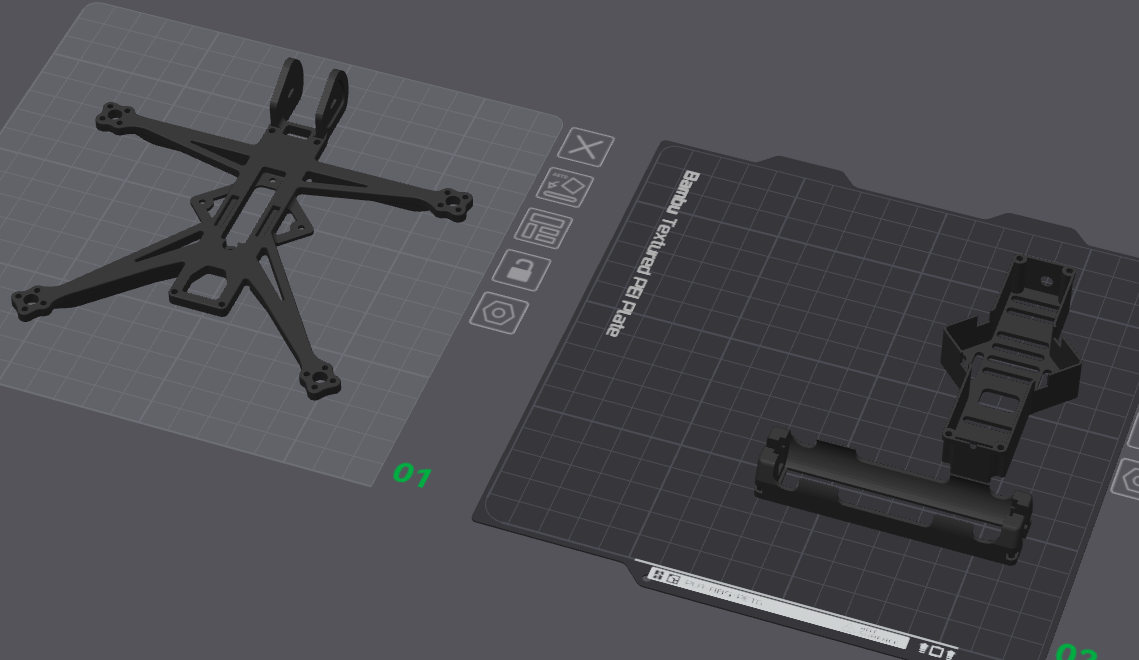 Miniatura 2 do modelo 3D Improved "Nano Long Range" Drone