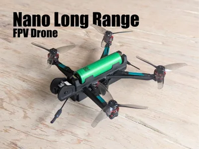 Improved "Nano Long Range" Drone