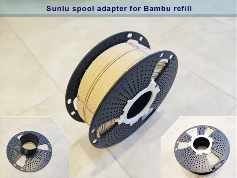 Sunlu spool adapter (#71 #72) for Bambu refill