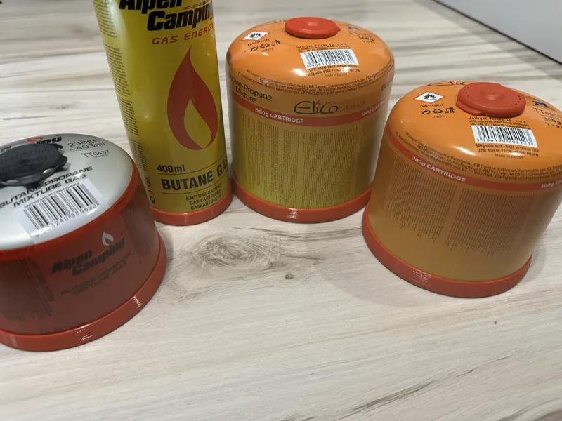 Customizable TPU Ring for Camping Gas Canisters