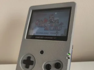 GBA SP unhinged case 