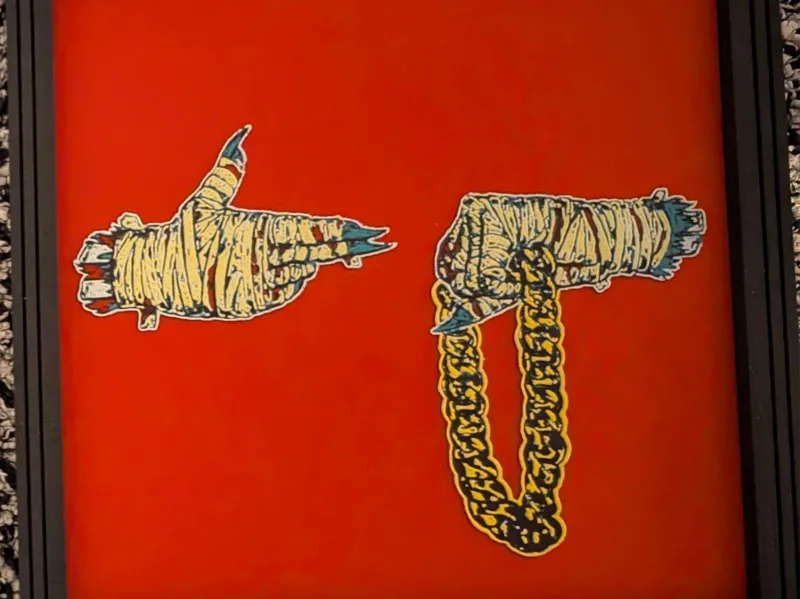 Run the jewels 2 - Album Cover - Hueforge