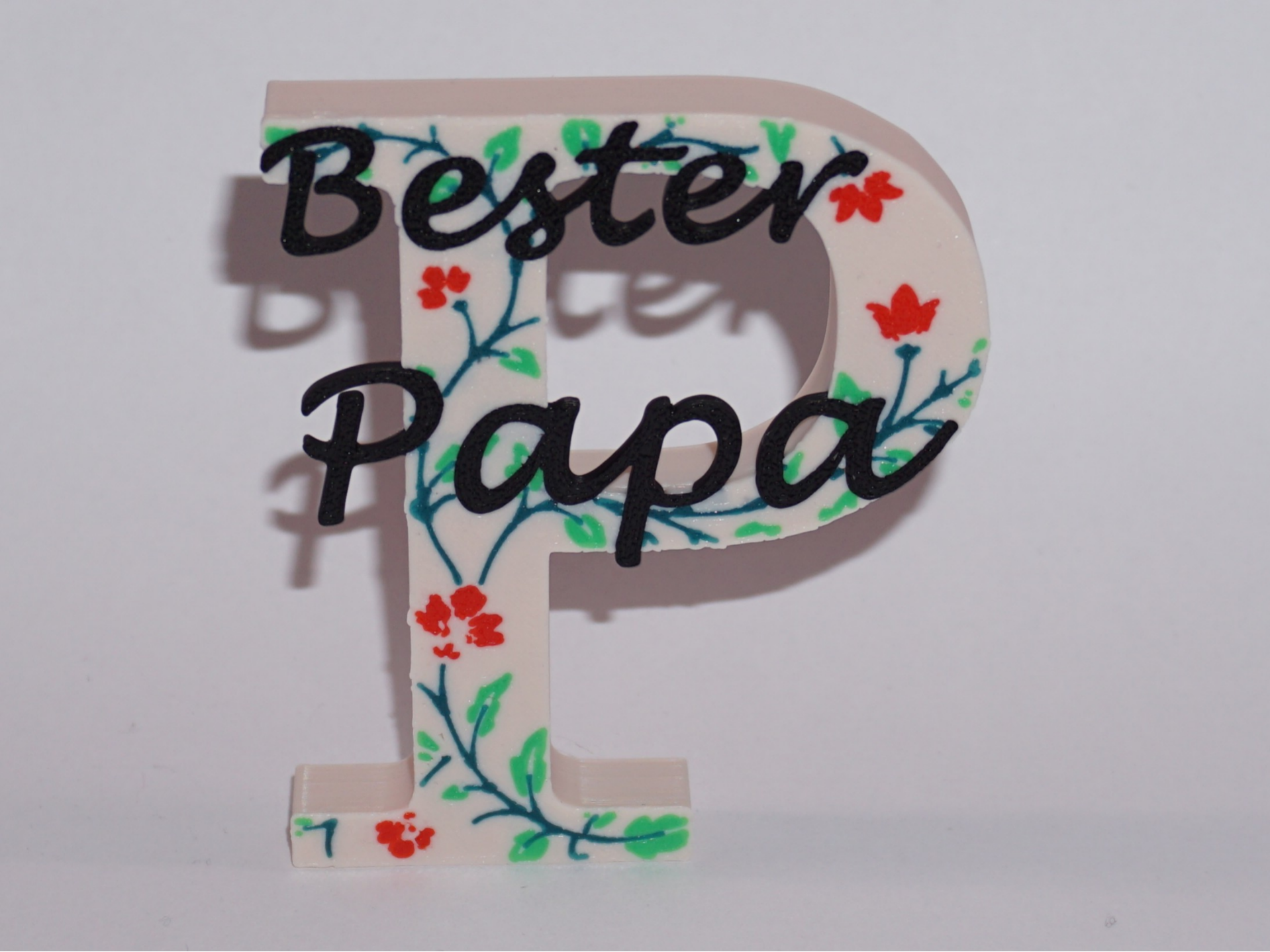 Vatertag Bester Papa Geschenk Dekobuchstabe