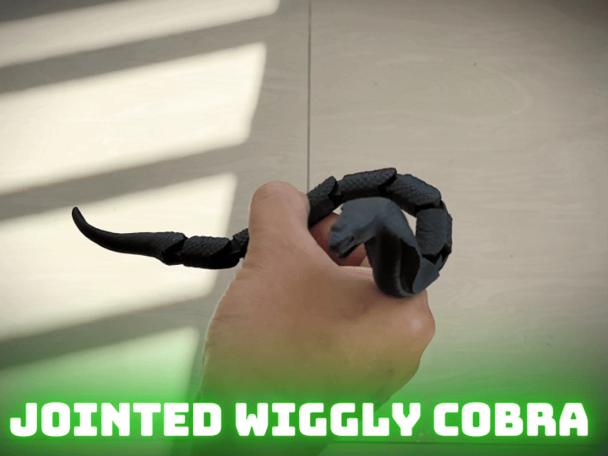 Jointed Wiggly Cobra – Elastic Movement