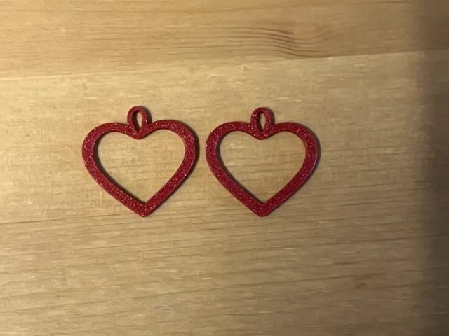 hearts earrings