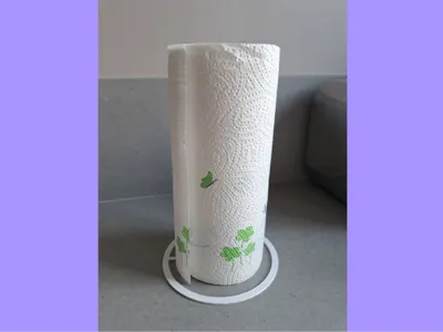 Invisible cheap paper towel stand >15g!