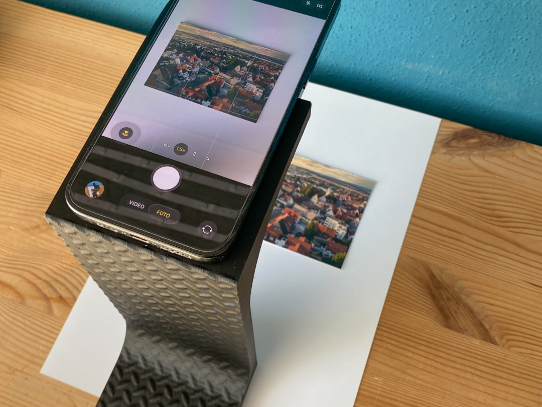 Einfache Scan-Station - Foto Mount for Smartphone