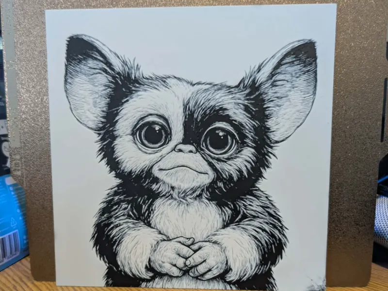 Gizmo - gremlin 2 colour hueforge