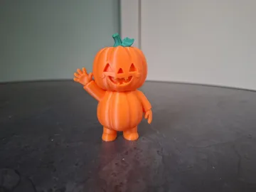 Adorno temático: Waving Pumpkin Pal – Cute Halloween Decoration — vista de referencia 3
