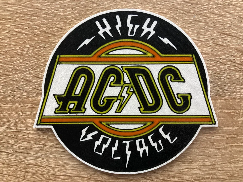 AC/DC - High Voltage v2 by jakubhroch - MakerWorld