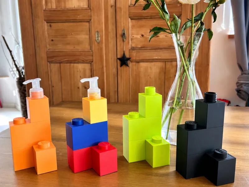 Distributeur de savon BRIQUE Legos– Flacon pompe