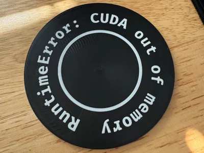 RuntimeError: CUDA out of memory Coaster