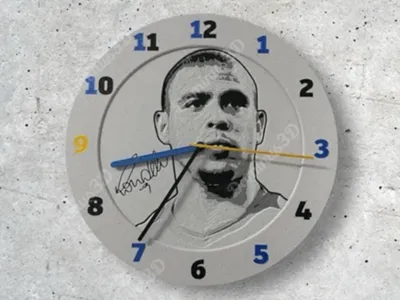 Ronaldo Phenomenon Wall Clock