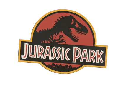 Plaque Jurassic park